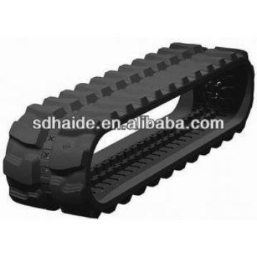 undercarriage parts rubber Tracks for mini excavator bulldozer loader