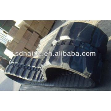 excavator rubber tracks, rubber crawler for excavators kubota,kobelco,bobcat,doosan,volvo