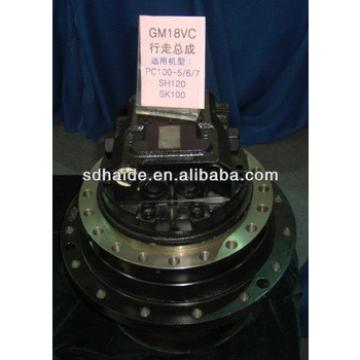 Final drive assy for Kobelco SK100,SK100 travel motor assy, GM18VC final drive