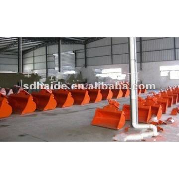 Hot selling !! PC300 12tons excavator tilt bucket and bucket teeth and cut siders