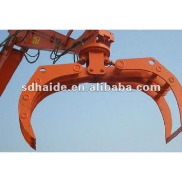 log grapple grab for excavator for sale in stock