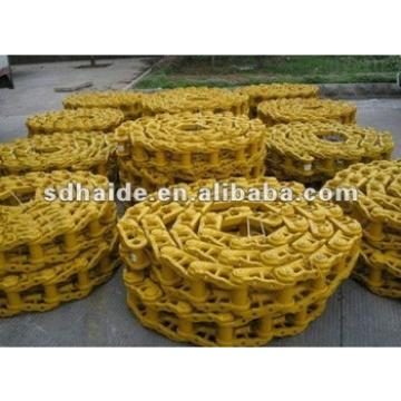 China kobelco excavator track shoe assy and track link chains , kobelco track group