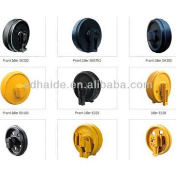 front idler, for excavator front idler,R60W-5,R60-7,R80-7,R190LC-5, R170LC-5,R200-5D,R210-5D,R205-7,R210,R215-7,R220LC-5