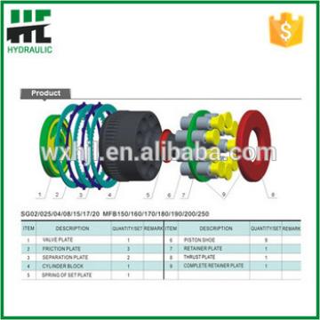 Toshiba hydraulic swing motor parts SG08 SG15 SG20