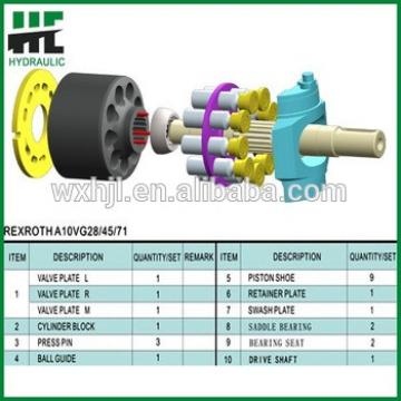 A10VG hydraulic piston pump repair parts