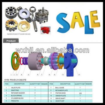 KAYABA PSVD2-21E hydraulic piston pump parts