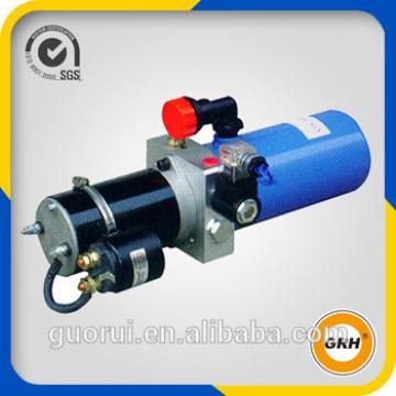 Small Hydraulic power unit for auto lift with hand pump and diesel
