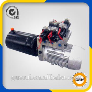 12V DC hydraulic power unit auto lift for vehicle