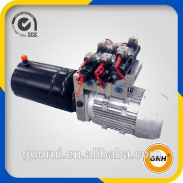 hydraulic power pack 12v animation with assembly