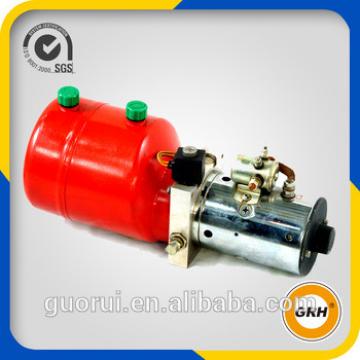 DC 12V hydraulic power pack for semi- electric stacker with electric driven pump