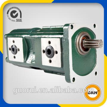 GRH hydraulic Double gear pump for Construction machine