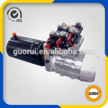 remote control high pressure hydraulic power pack for tail plate double acting
