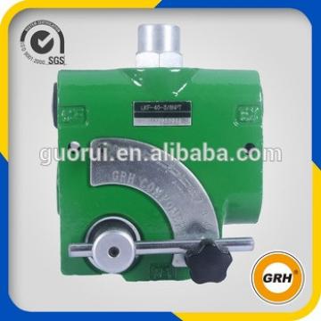 flow control valve,pressure compensated control valve with green painting 20 gpm