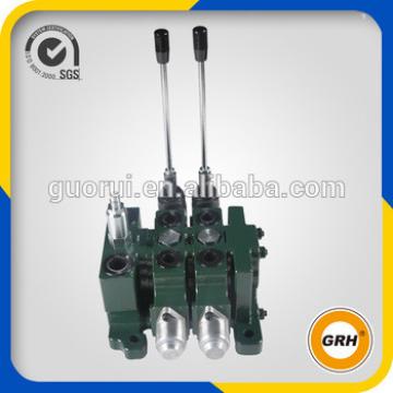 Hydraulic stackable valve sectional valve lever control closed center 220 Liter valve