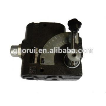 hydraulic flow control valve