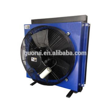 heat exchanger with fan for hydraulic system