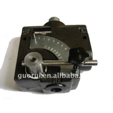 pressure compensating valve