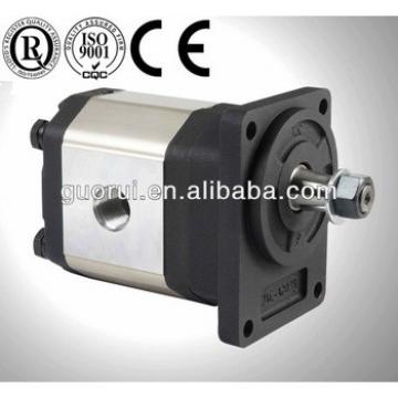 Hydraulic gear box motor for gear pumps
