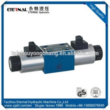 4WE10 Hydraulic control valve , solenoid directional control valve for machinery parts
