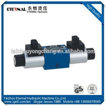 4WE series Hydraulic control valve , solenoid directional control valve for machinery parts