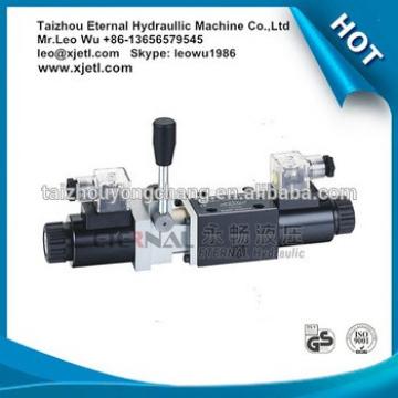 DMSG Series manual ly operated Hydraulic solenoid Valve