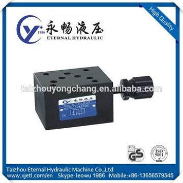 Hot design china factory direct cheapest MTV-06P end cap 12v hydraulic valve Electric Flow Control Valve