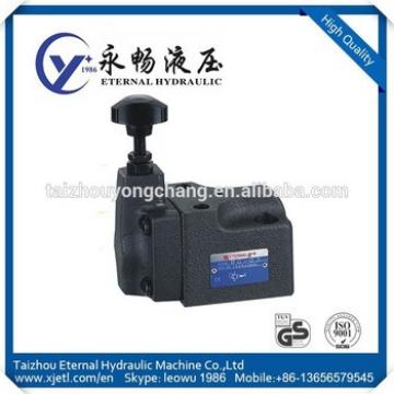Hot sale BG-10-2-30 hydraulic cartridge valve adjustable water pressure relief valve