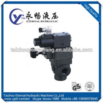 Low noise BST series Hydraulic Solenoid control Pilot Operated Relief Valve BT-06-C