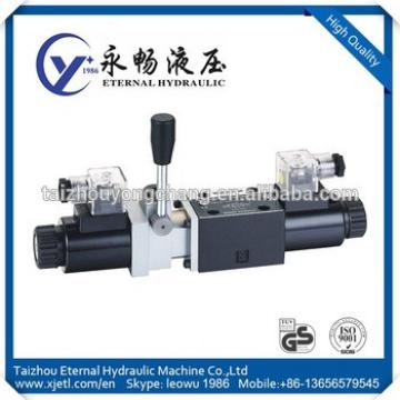 China factory DMSG Ball float manual operated check excavator hydraulic control valve Miniature solenoid valve