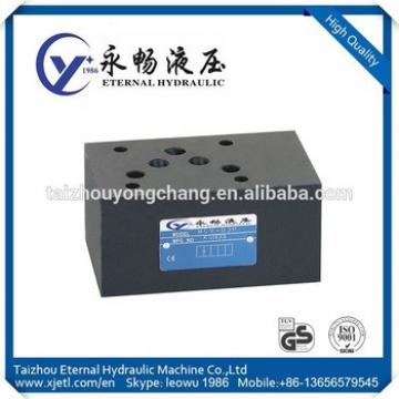 Taizhou MCV-03-B-1-10 Modular Type hydraulic control for tractor control valve with timer sandwich check valve