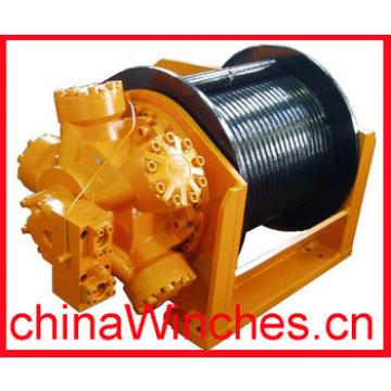 Up to 40 ton Hydraulic Garbage Winch Compact with Worm Gear Hydraulic Truck Winch