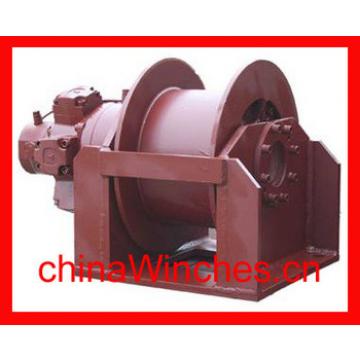 Marine winch and Logging Hydraulic or Water glycol ethylene Towing Winch