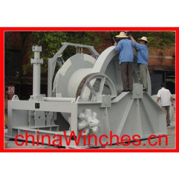 Logging Towing Winch and Marine Shipyard Hydraulic Winch