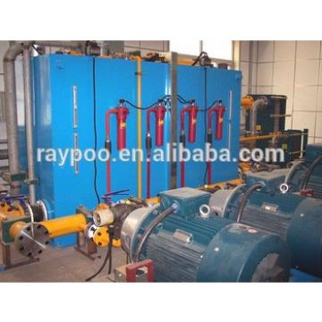 Slab continuous casting and rolling hydraulic system