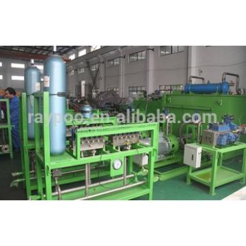 Bar rolling line hydraulic system