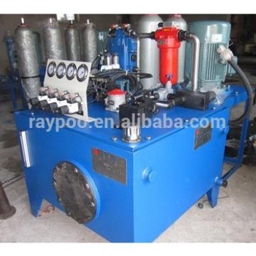 Washbasin press hydraulic power pack