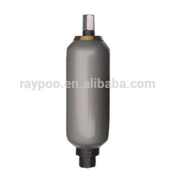 Hydraulic bladder accumulator for hydraulic cutting plate machine