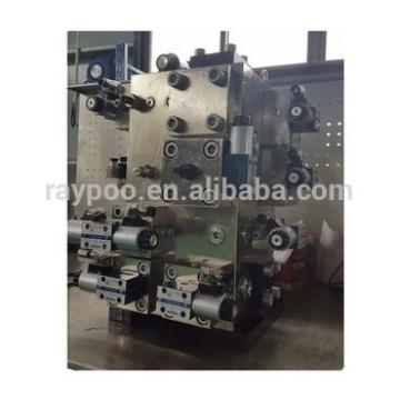 hydraulic press brick machine logic valve block