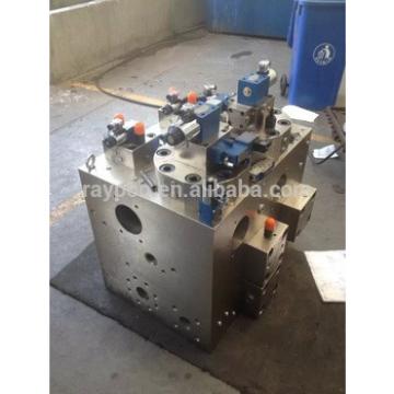 non standard hydraulic valve control block for industrial machinery hydraulic station
