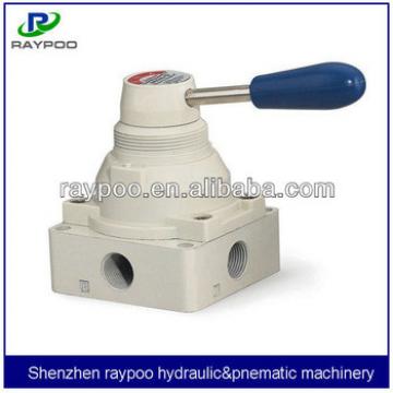 4Hseries 4/3 hand lever valves pneumatic hand switch valve