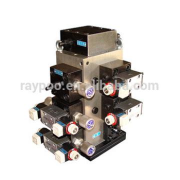 Hydraulic system is applied to the hydraulic press for track chain