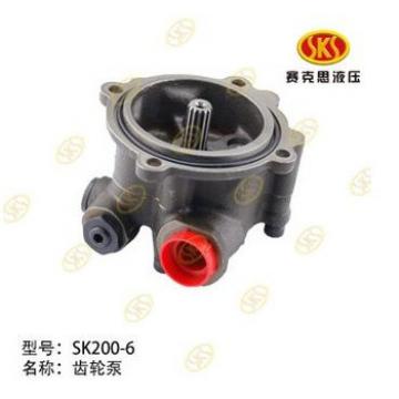 SK200-6 HYDRAULIC GEAR PUMP USED FOR CONSTRUCTION MACHINE NINGBO FACTORY WHOLESALE