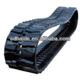 PC60 rubber track,min excavator part of pc50 rubber track