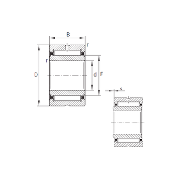 NKI12/16-XL INA Needle Roller Bearings